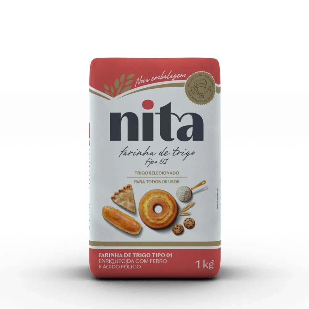 FARINHA DE TRIGO NITA 1KG