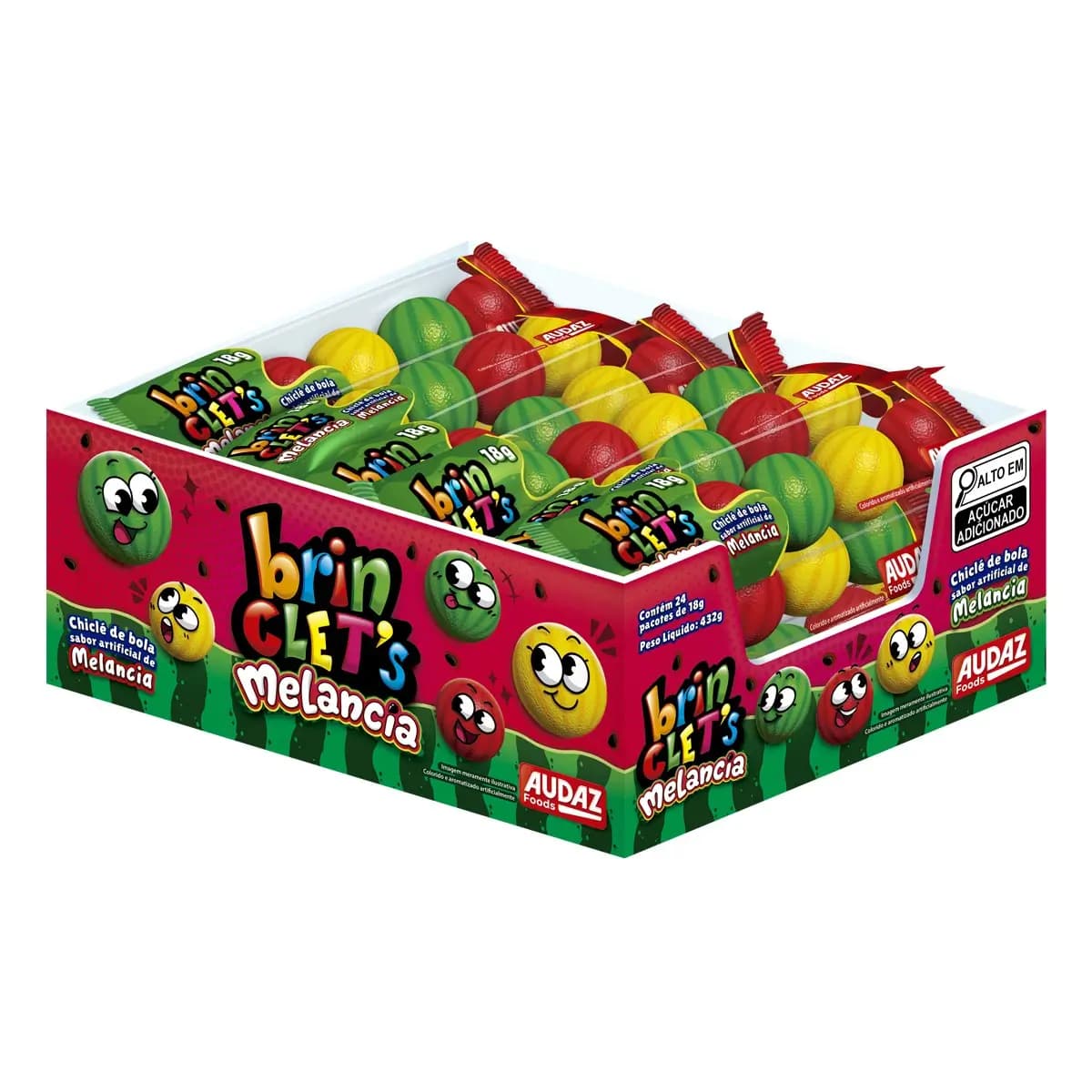 CONFEITO CHICLE BRINCLET S 16G