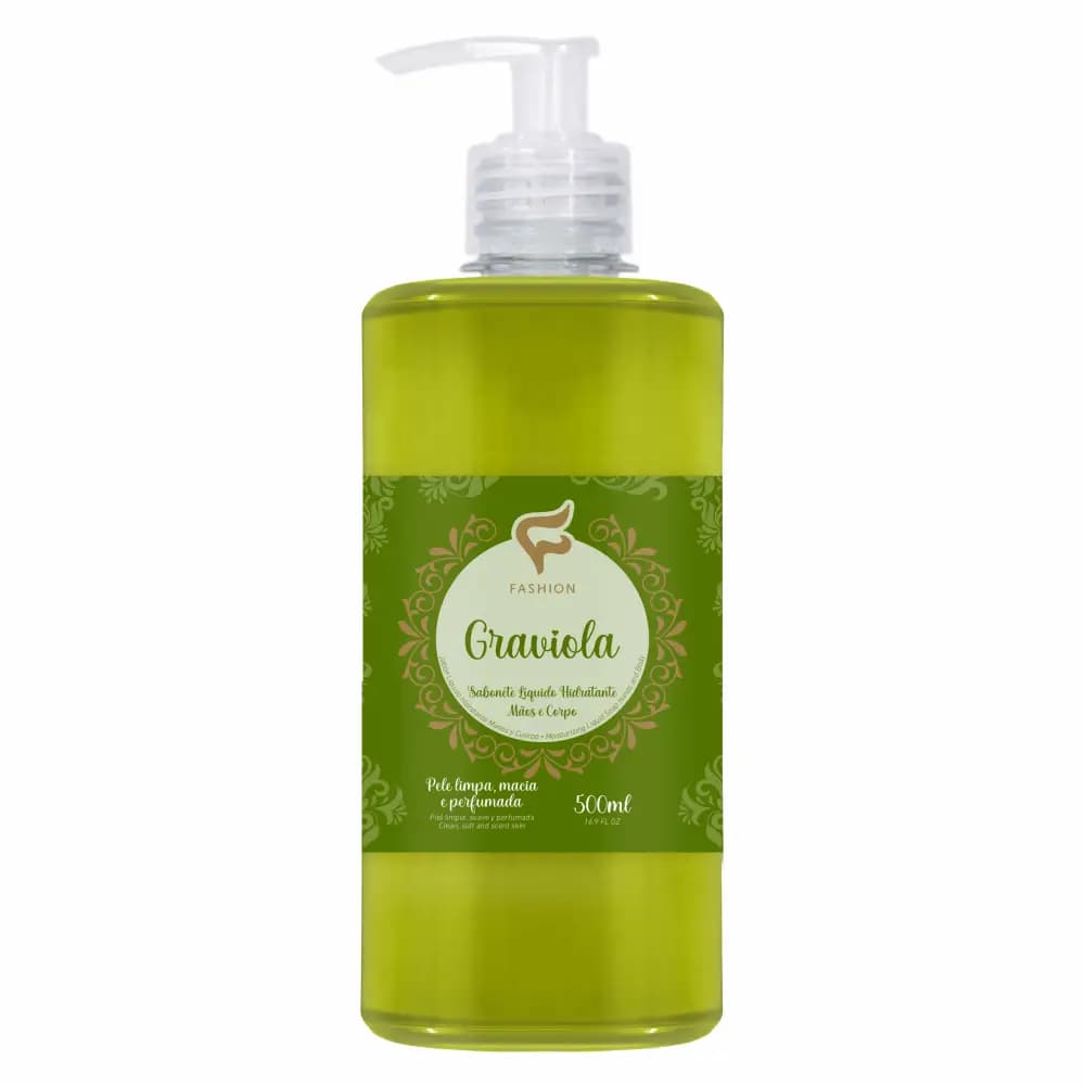 SABONETE LIQ FASHION 500ML GRAVIOLA