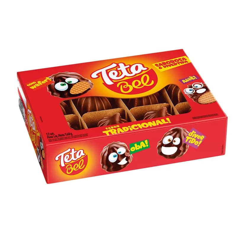 BEL TETA AO LEITE 168G