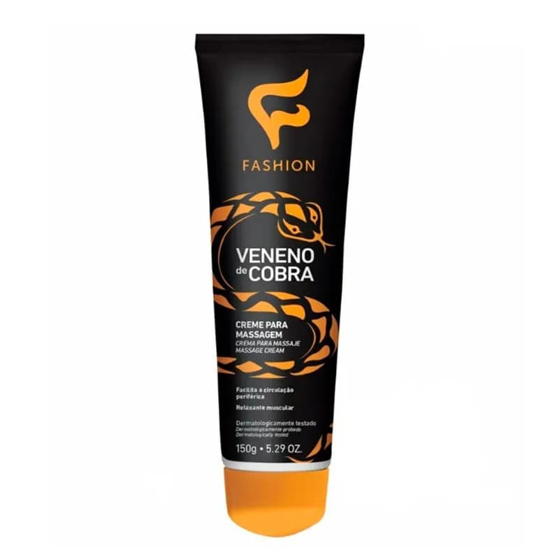 CREME MASSAGEM 150G FASHION VENENO COBRA