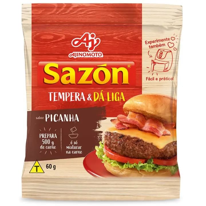 TEMPERA E DA LIGA SAZON PICANHA 60G