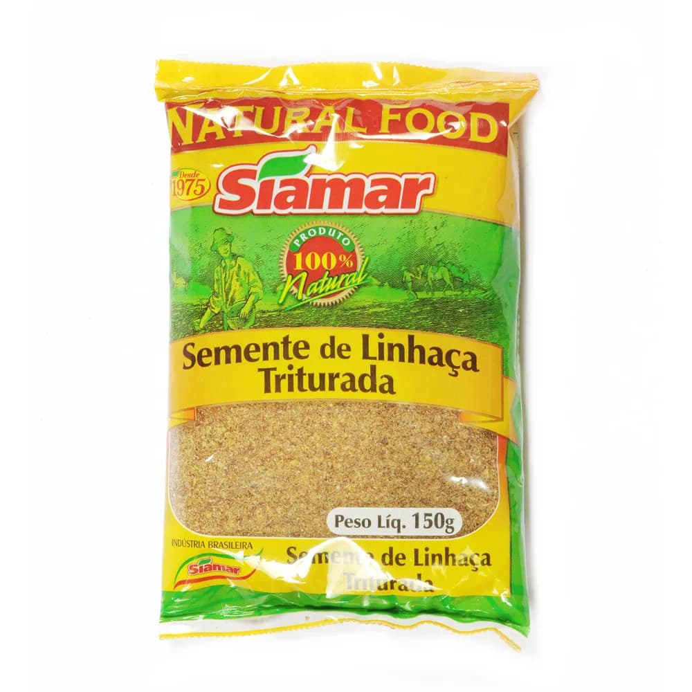 SEMENTE LINHACA DOURADA  SIAMAR 150G