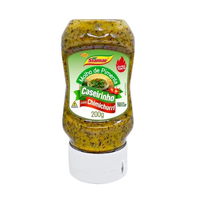 MOLHO PIMENTA SIAMAR CASEIRINHO CHIMICHURRI 200G