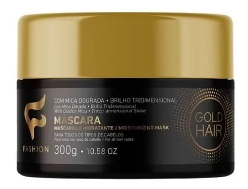 MASCARA HIDRATANTE FASHION GOLD HAIR 300G