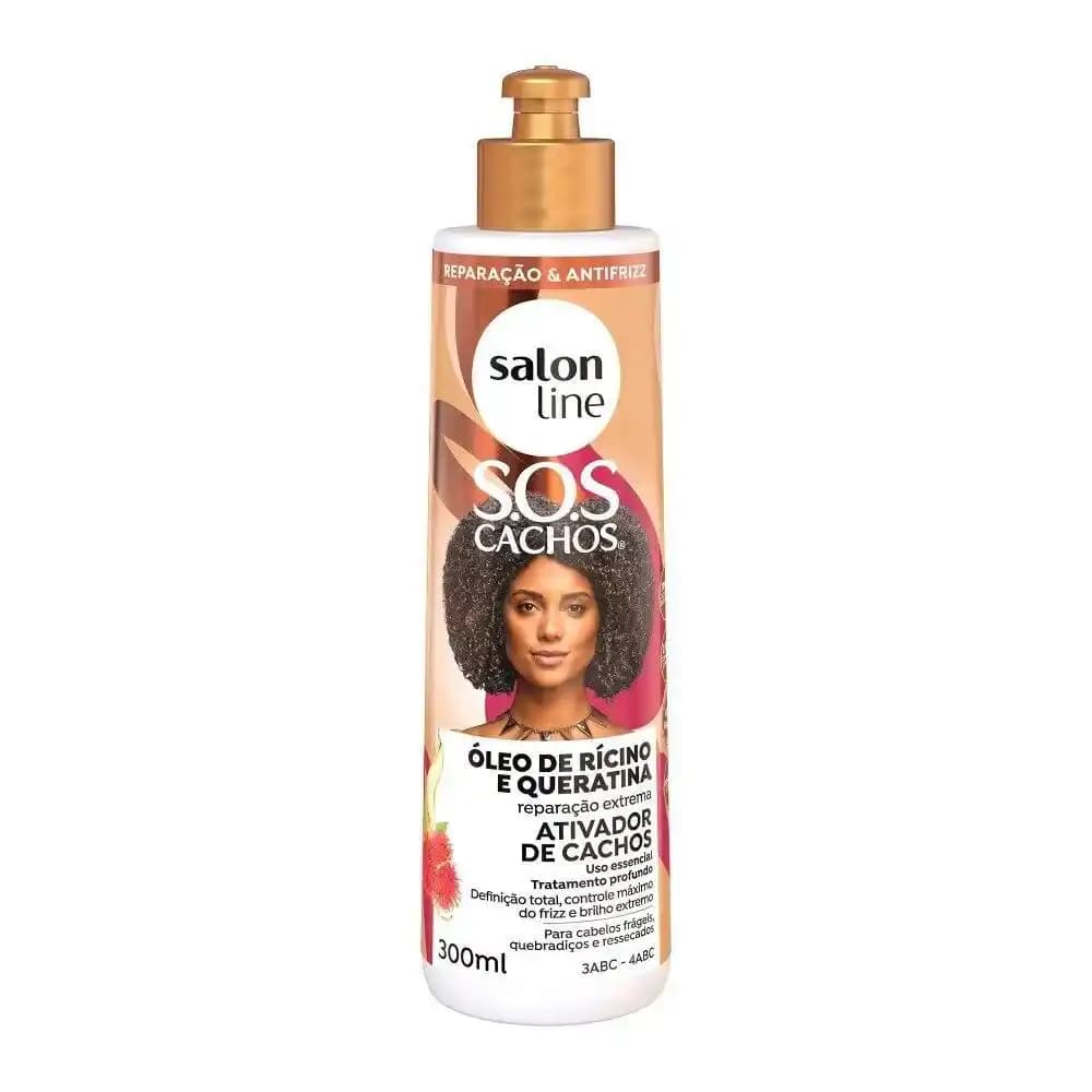 ATIVADOR CACHOS SALON LINE 300ML RICINO