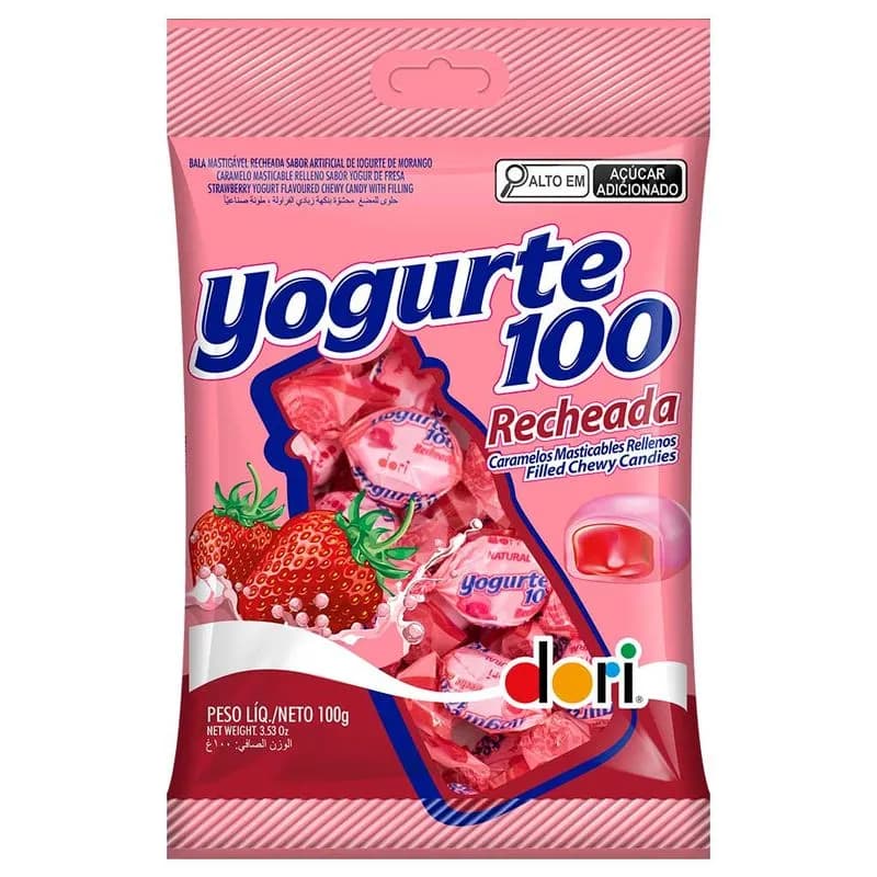 BALA MASTIG YOGURTE 100 100G RECH