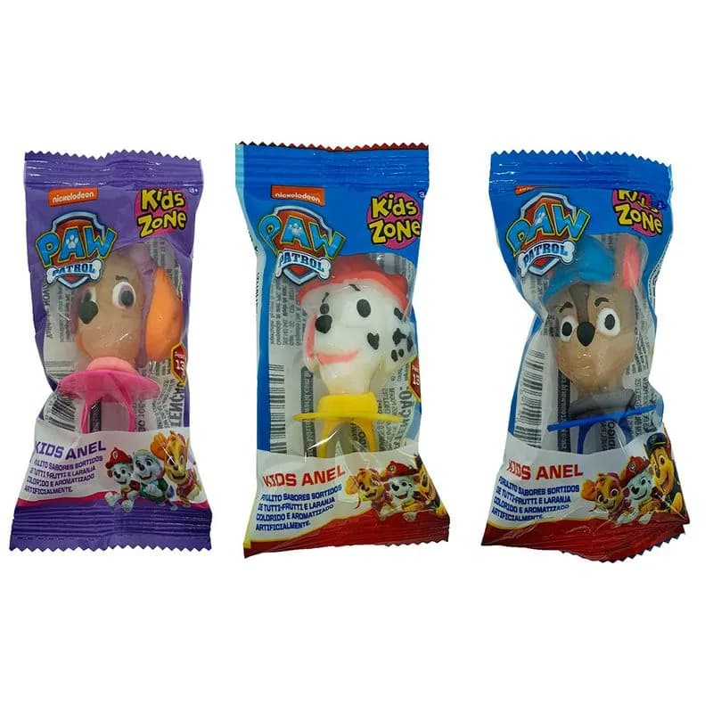 PIRULITO ANEL 13G PAW PATROL
