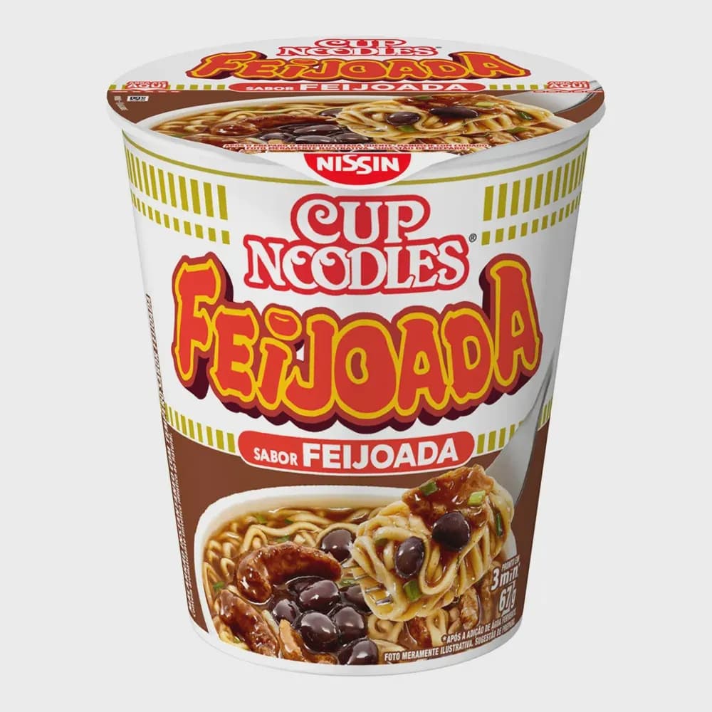 MACARRAO CUP NOODLES 67 FEIJOADA
