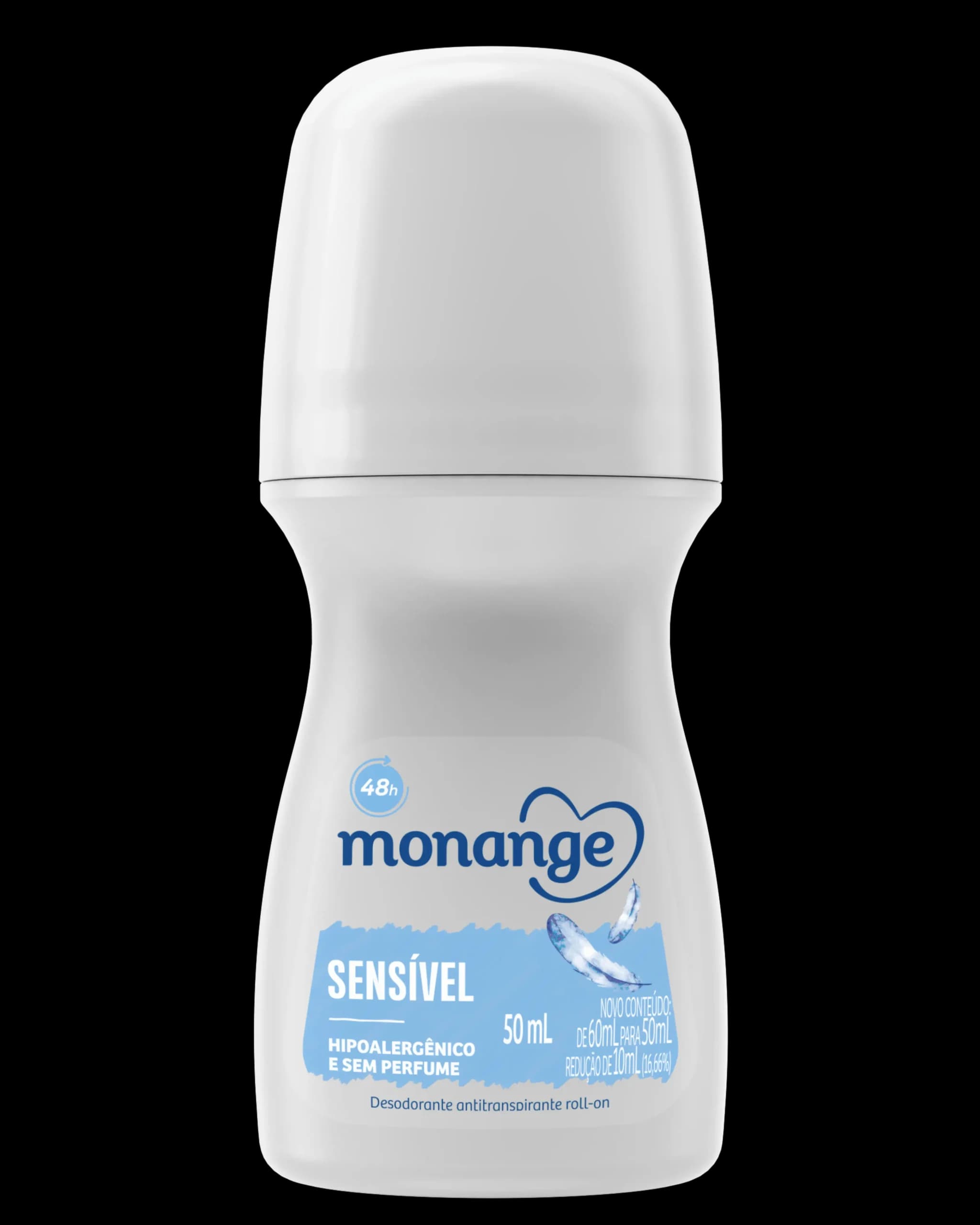 DESODORANTE ROLL ON MONANGE 60ML SENSIVEL