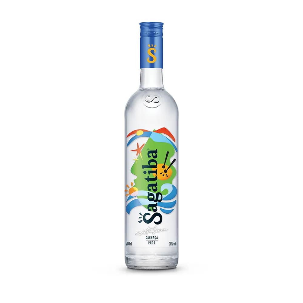 CACHACA PURA SAGATIBA CRISTALINA 700ML