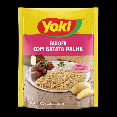 FAROFA MANDIOCA PALHA YOKI 200G