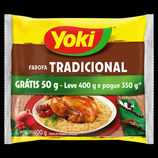 FAROFA YOKI LV400 PG350G TRADICIONAL