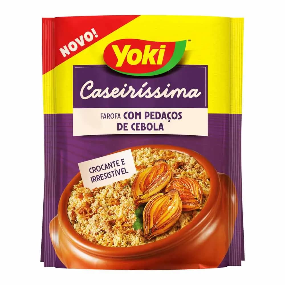 FAROFA YOKI COM PEDACOS CEBOLA 200G