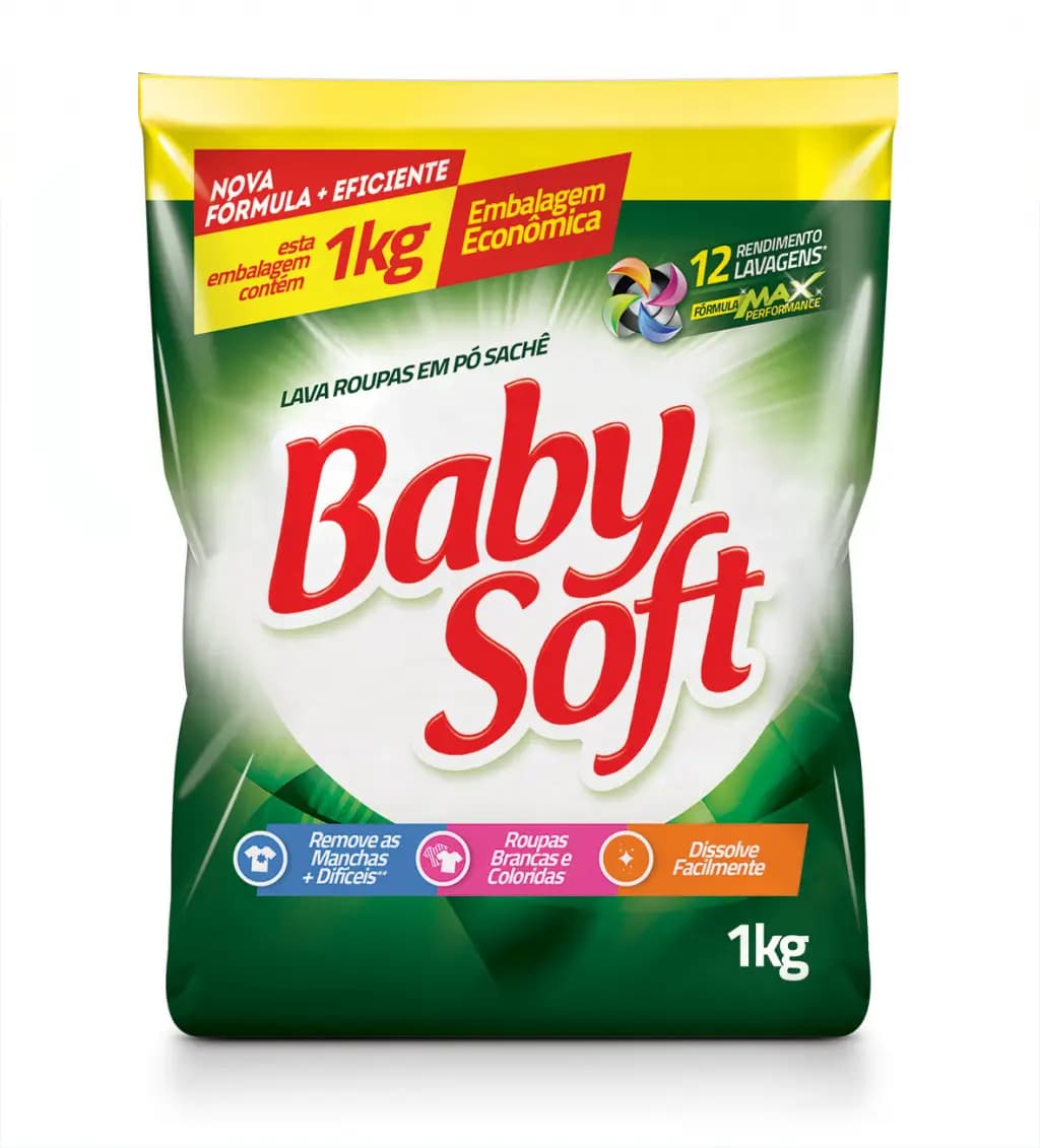 SABAO EM PO BABY SOFT SC 1KG