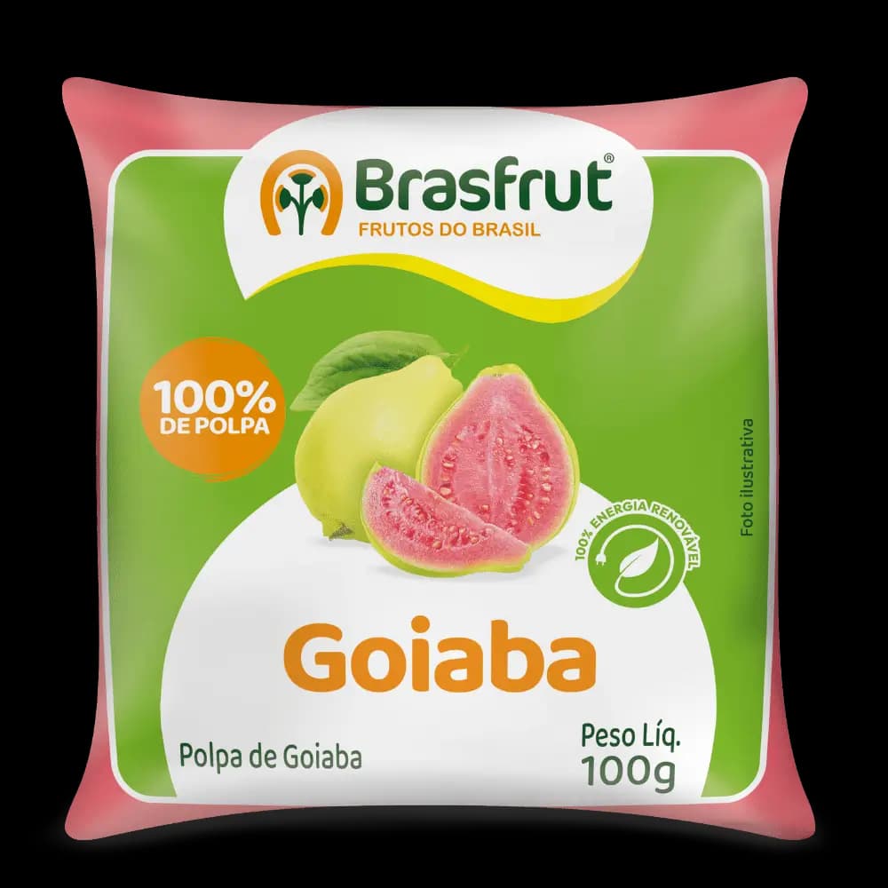 POLPA BRASFRUT 100G GOIABA