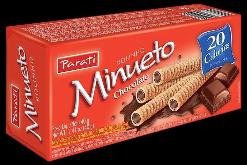 ROLINHO PARATI MINUETO 40G CHOC