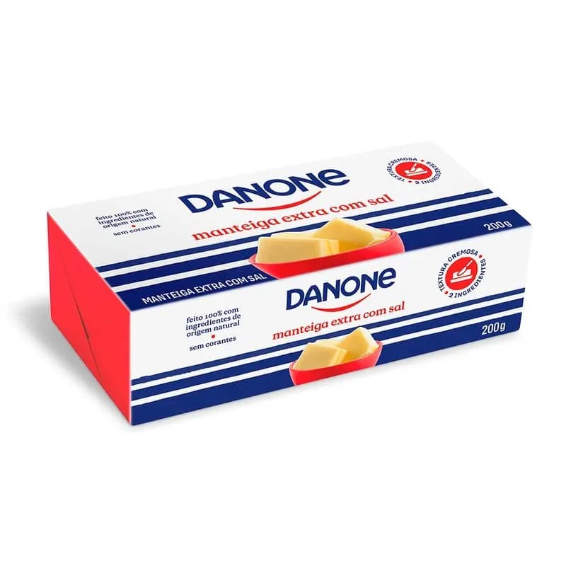 MANTEIGA EXTRA DANONE CSAL TB 200G