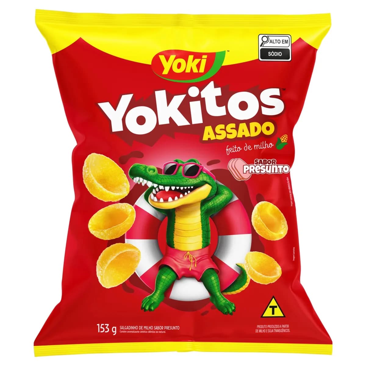 SALGADINHO YOKITOS 153G CONCH PRESUNTO