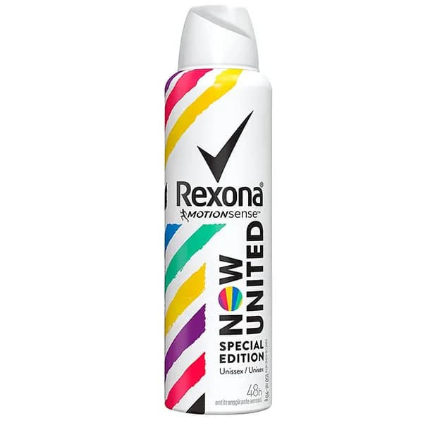 DESODORANTE AEROSOL REXONA 150ML NOW UNITED