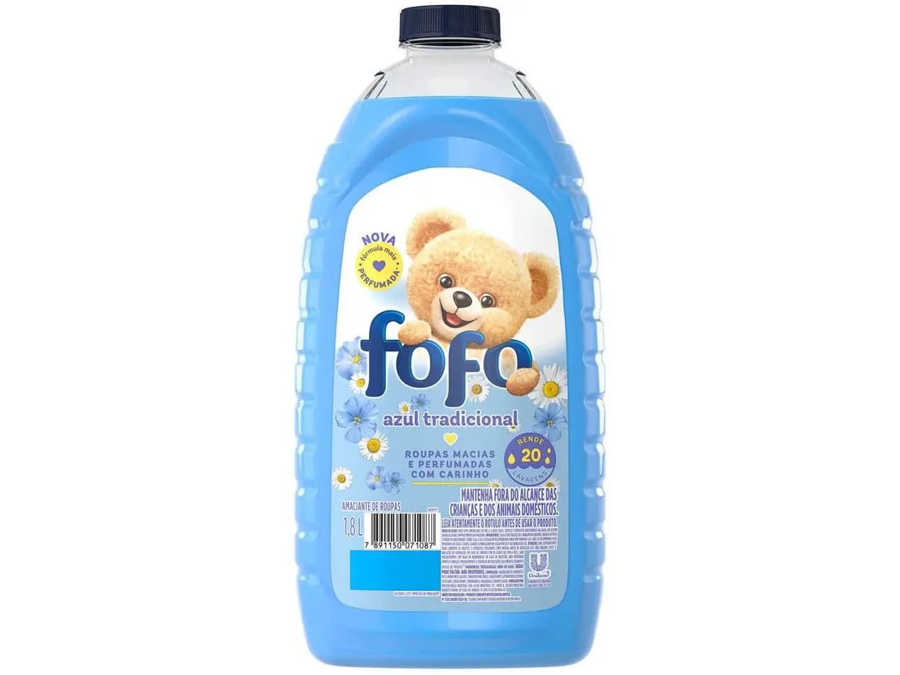 AMACIANTE FOFO AZUL 1,8L TRADICIONAL