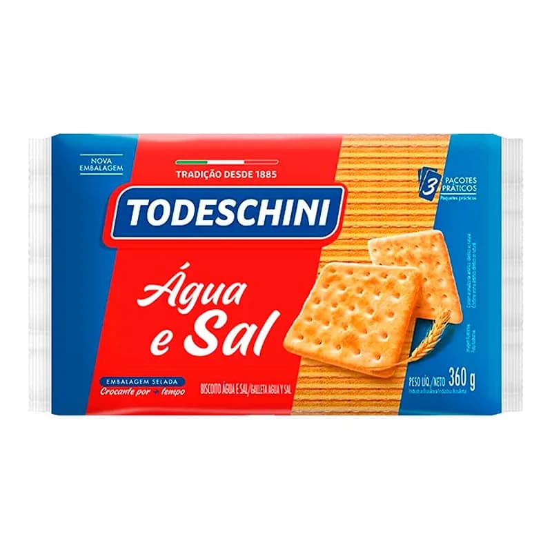 BISC TODESCHINI 360G AGUA E SAL