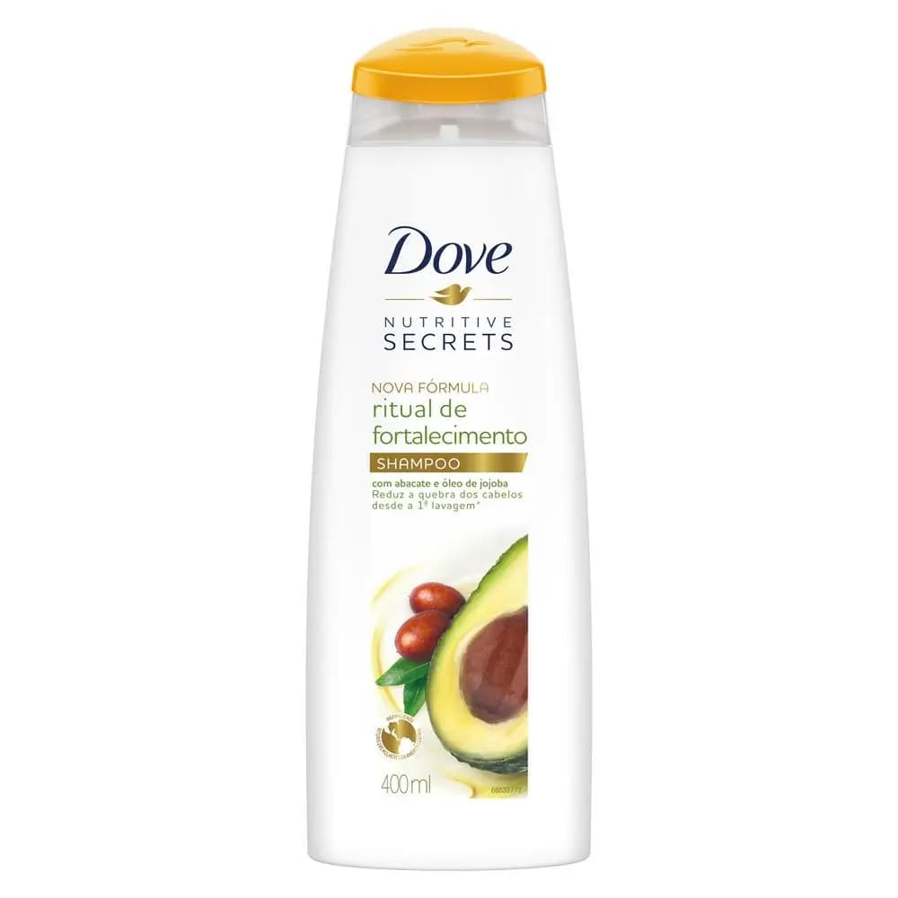 SHAMPOO DOVE 400ML RITUAL FORTALECIMENTO