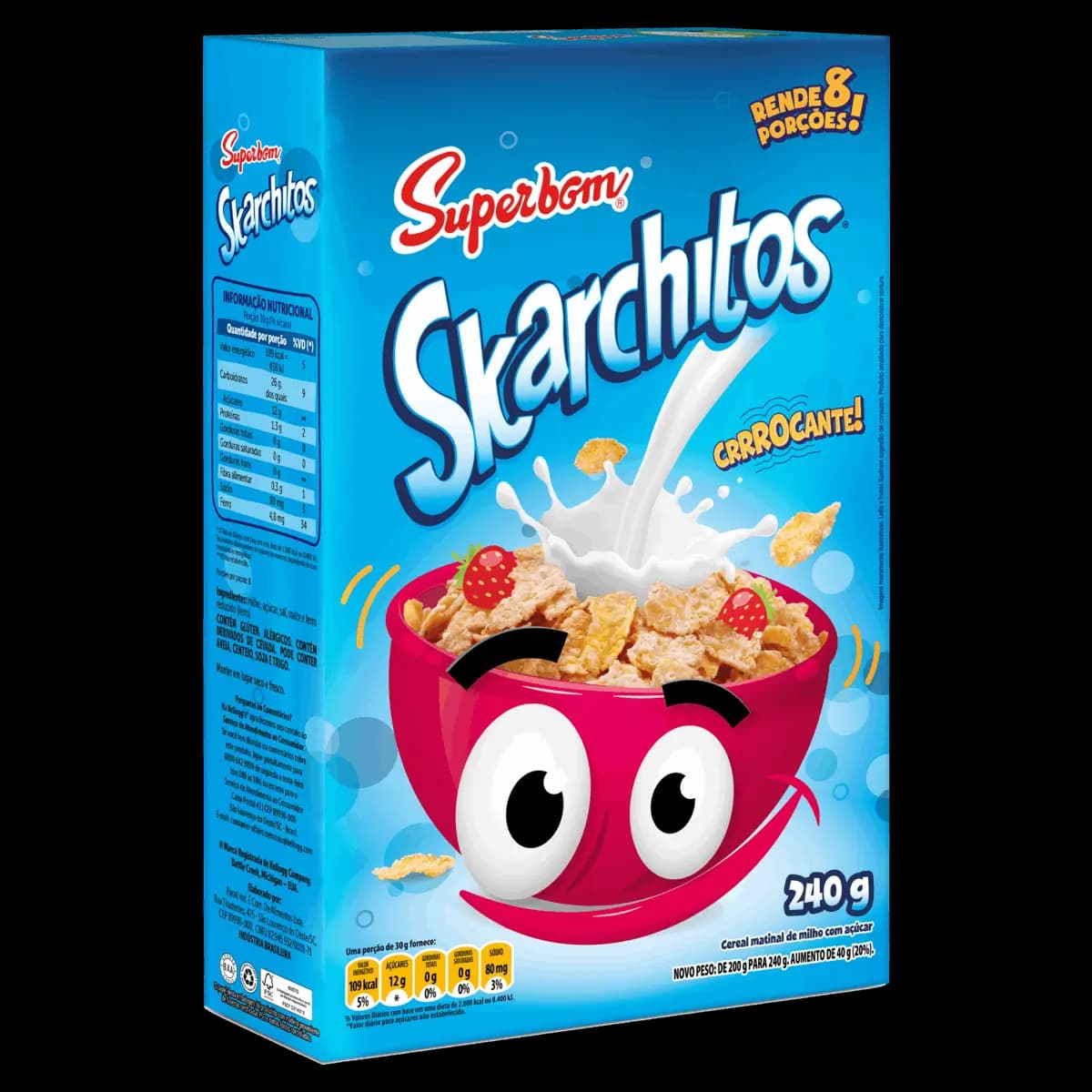 CEREAL SUPERBOM 240G SKARCHITOS CX