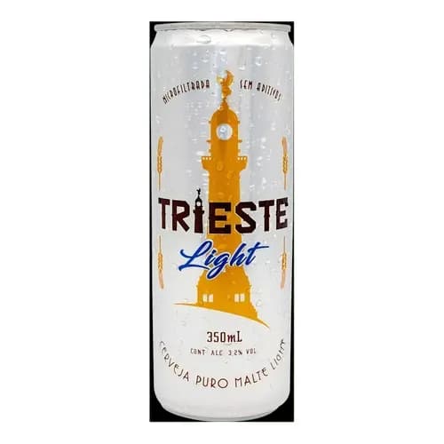 CERVEJA PURO MALTE TRIESTE LIGHT 350ML
