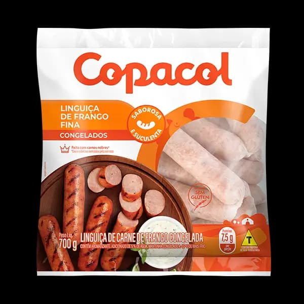 LINGUICA DE FRANGO FINA COPACOL 1KG