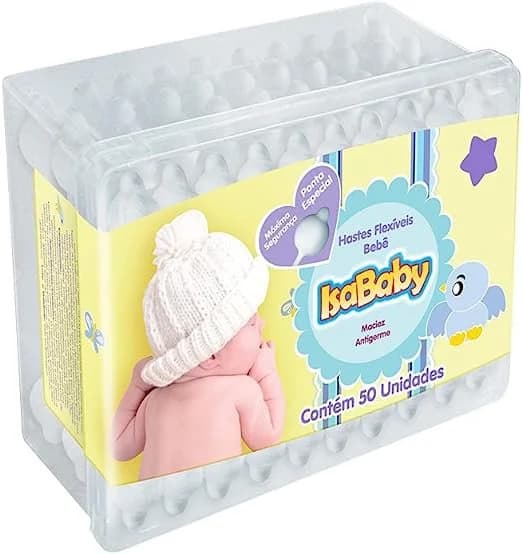 HASTES FLEXIVEIS ISABABY BABY 50UN