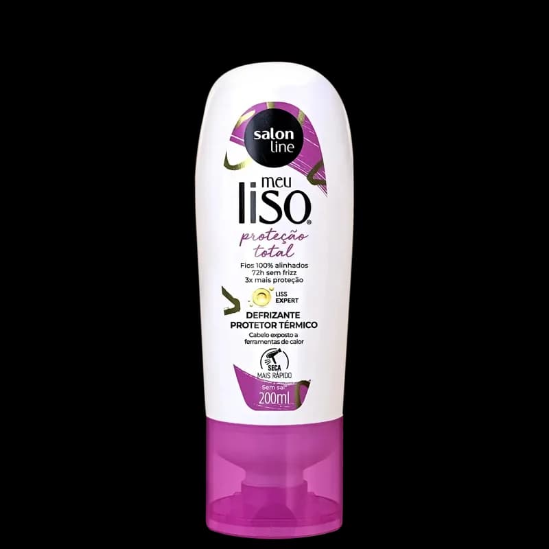 DEFRIZANTE SALON LINE 200ML MEU LISO PROT TOTAL