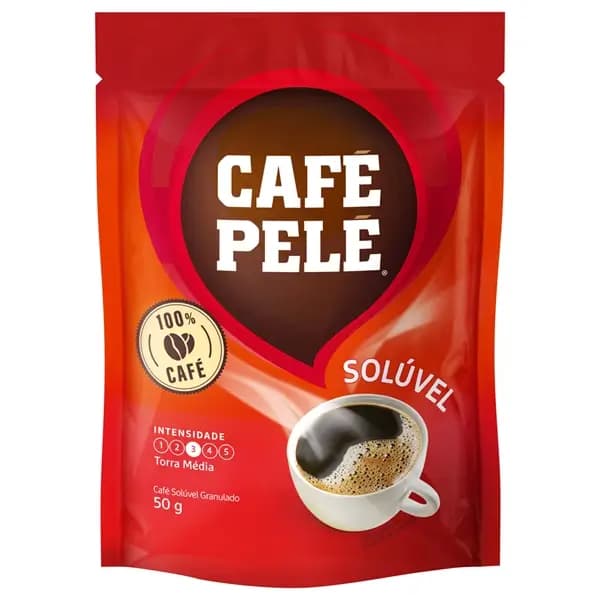 CAFE SOLUVEL PELE 50G REFIL