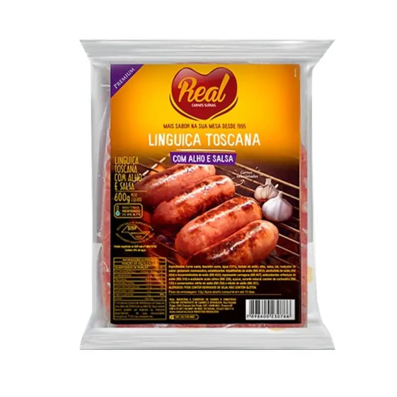 LINGUICA REAL PERNIL FINA COM ALHO KG