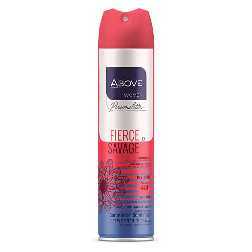 DESODORANTE AEROSOL ABOVE 150ML FIERCE SAVAGE