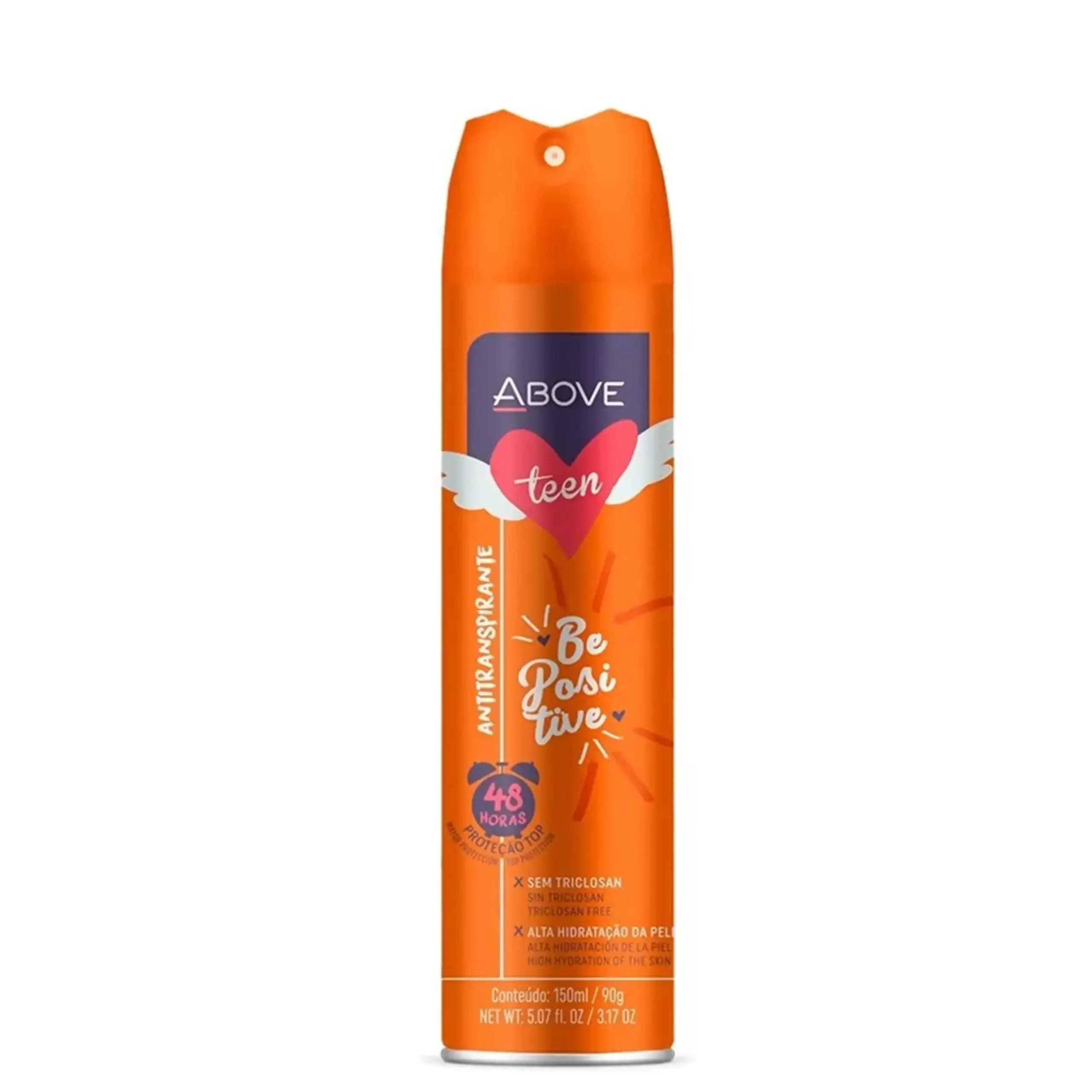 DESODORANTE AEROSOL ABOVE 150ML TEEN BE POSITIVE