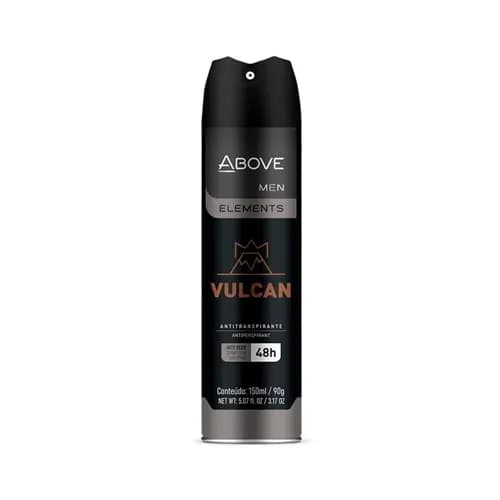 DESODORANTE AEROSOL ABOVE 150ML MEN VULCAN