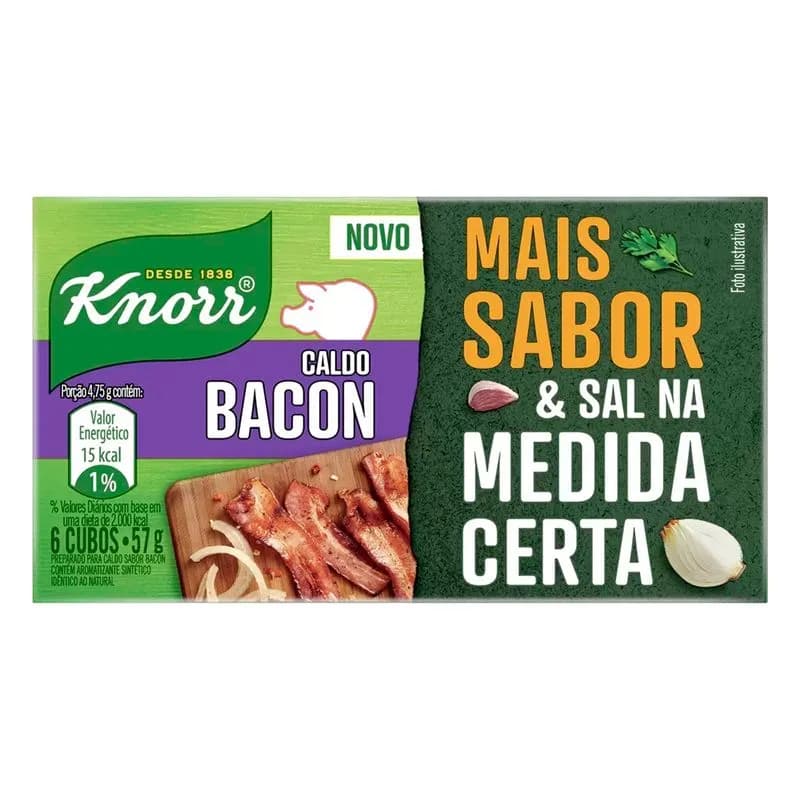 CALDO KNORR 57G BACON