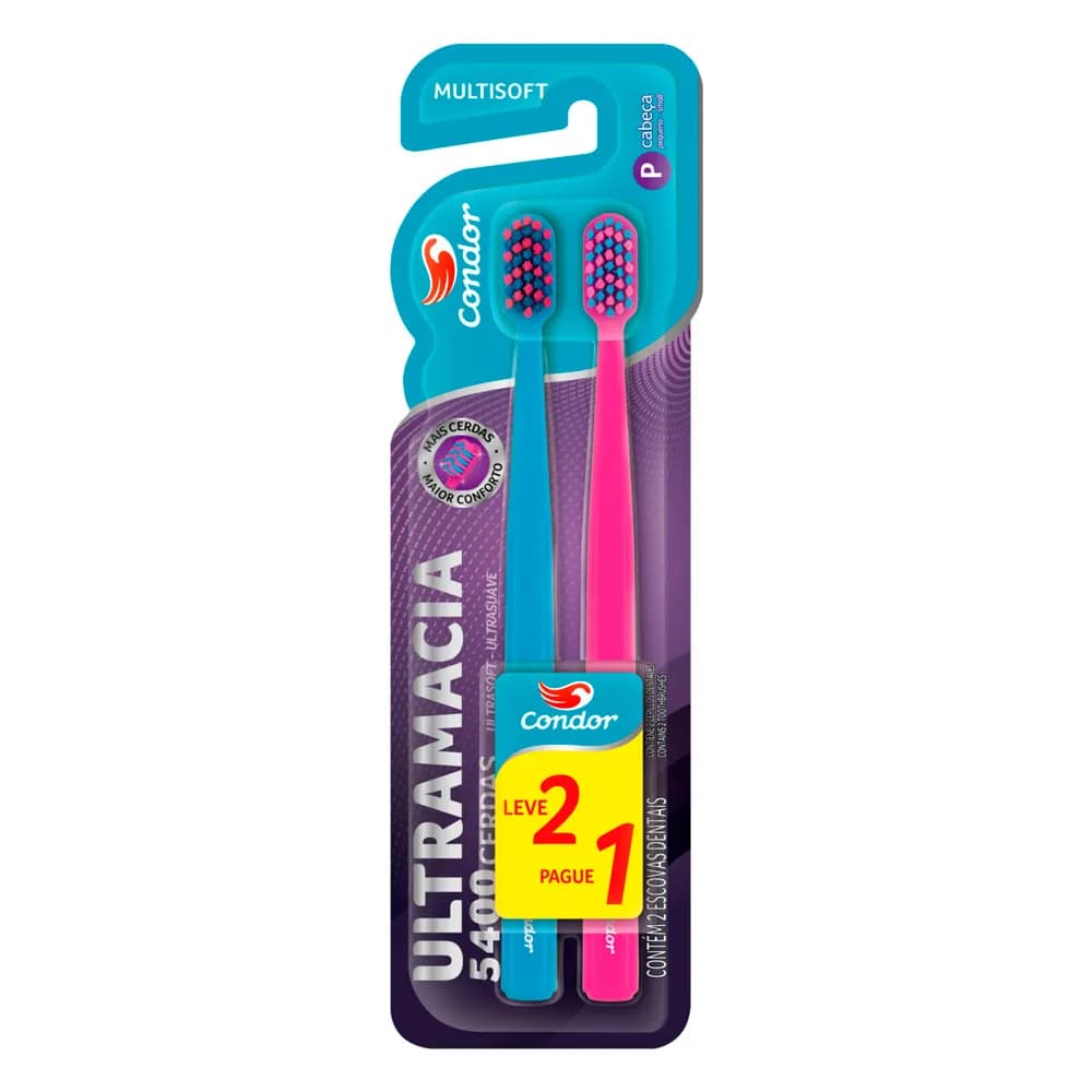 ESCOVA DENTAL CONDOR MULTI SOFT ULTRA MACIA C2