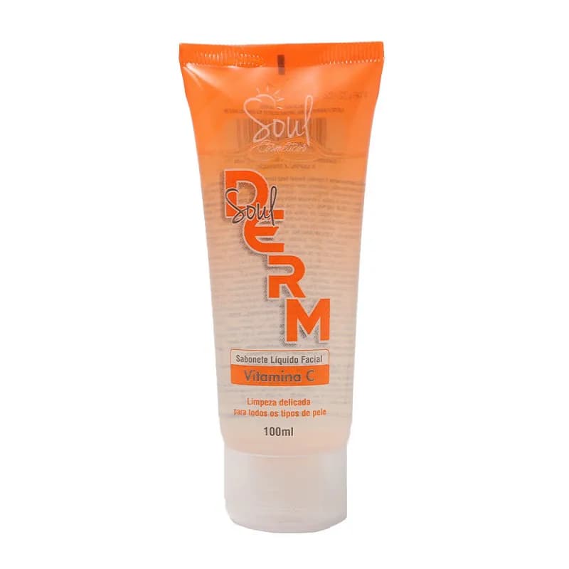 SABONETE LIQ FACIAL SOUL DERM VIT C 100ML