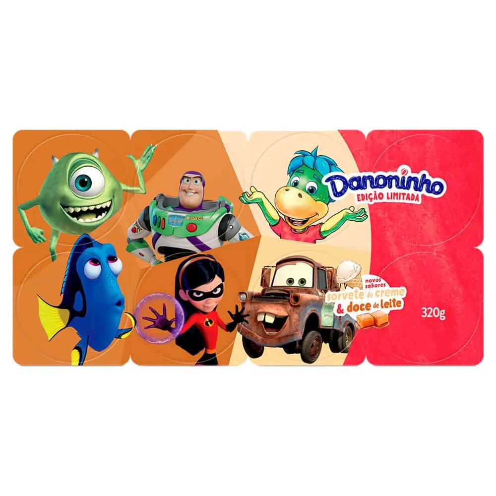 PETIT SUISSE DANONINHO 320G CREM EDOCE LEITE