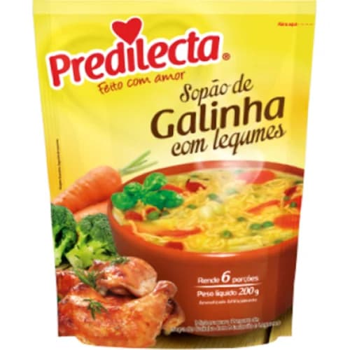 SOPAO PREDILECTA 200G GALINHA LEGUMES