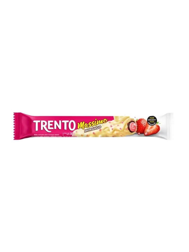 CHOCOLATE TRENTO MASSIMO 30G MORANGO