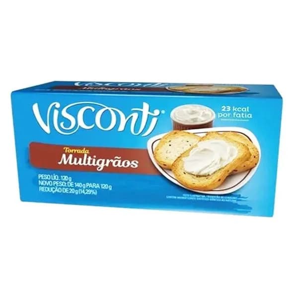TORRADA VISCONTI 120G MULTIGRAOS