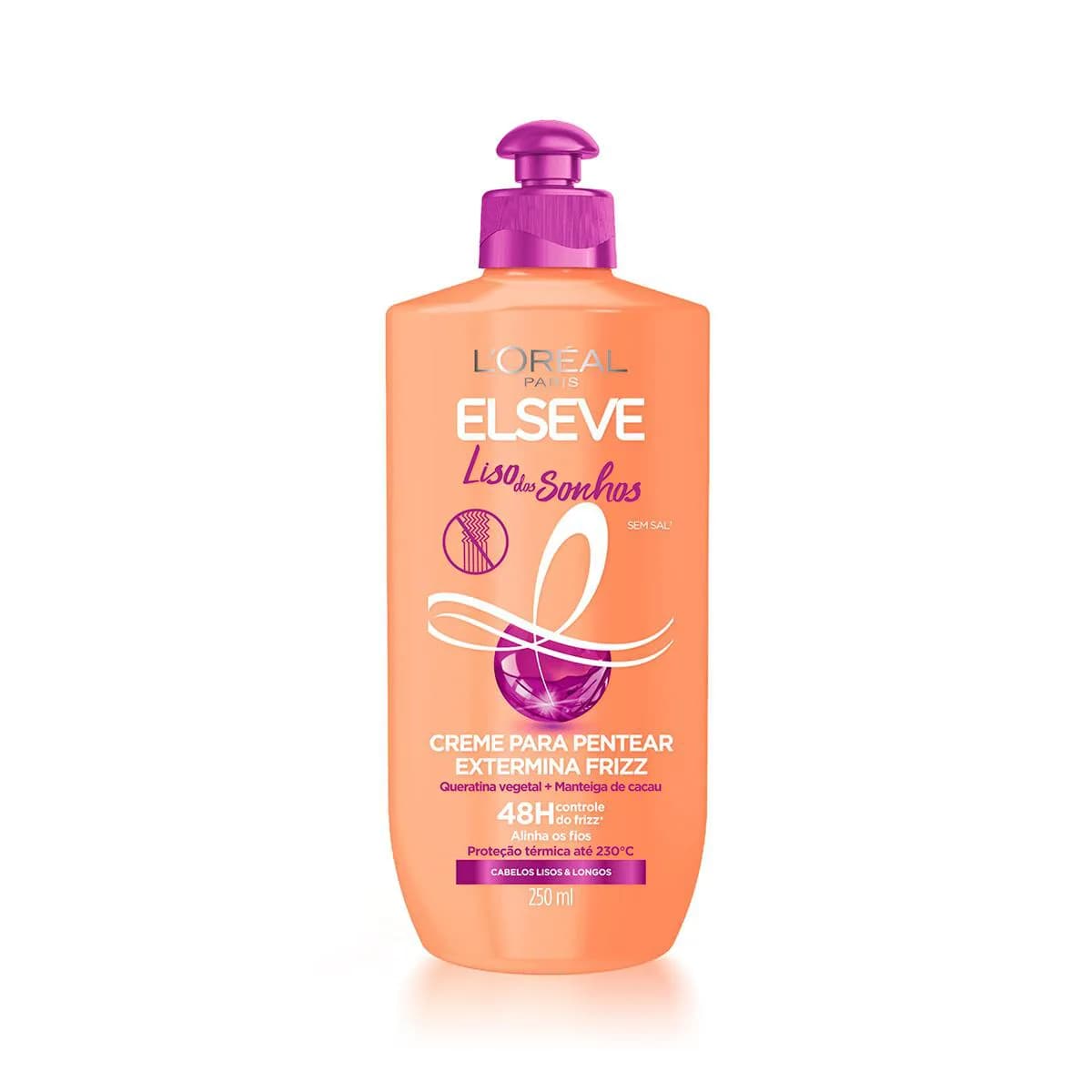 CREME PENTEAR ELSEVE 250ML LISO DOS SONHOS