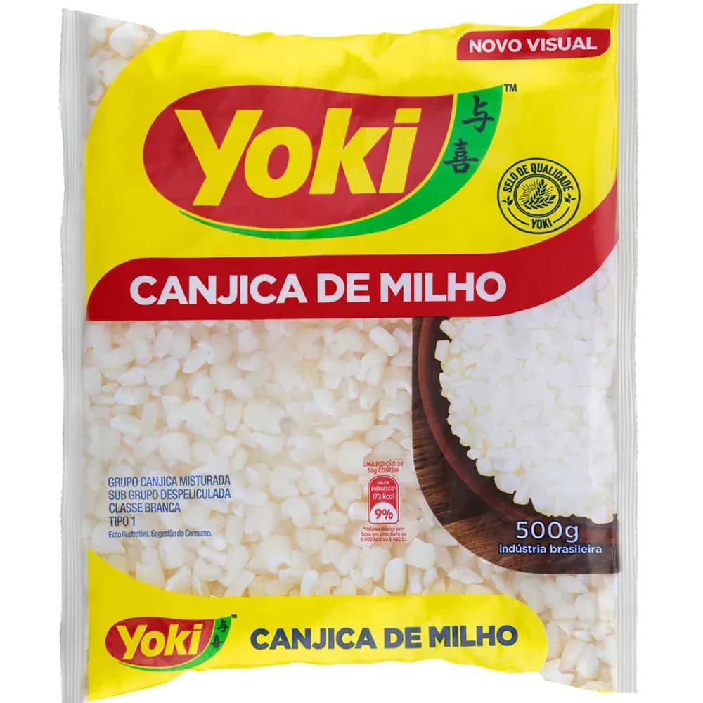CANJICA BRANCA YOKI 500G