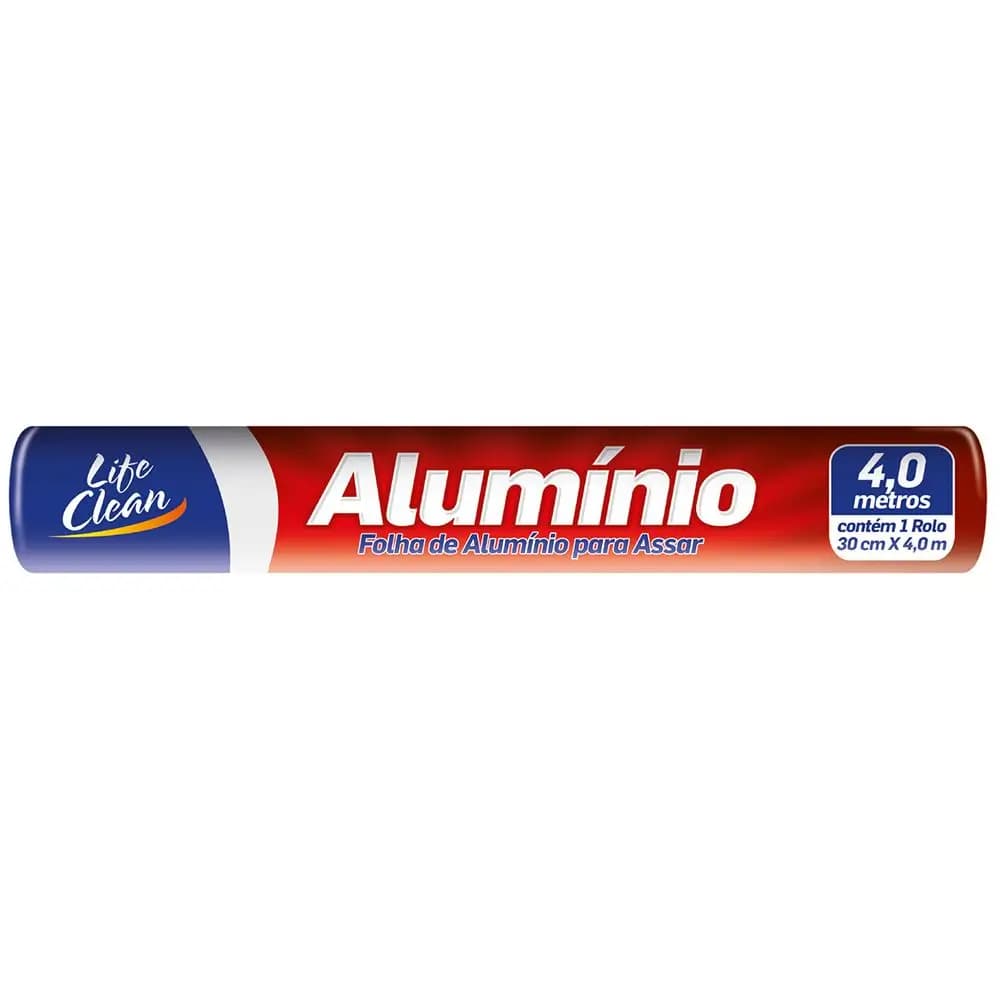 PAPEL ALUMINIO LIFE CLEAN 30CMX4M