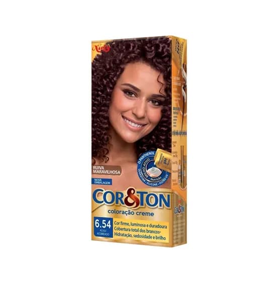 TINTURA COR TON ACAJU ACOB 6.54