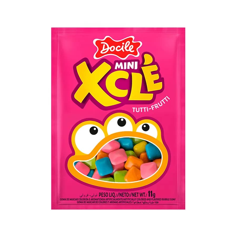 CHICLE X CLE 11G TUTTI FRUTTI