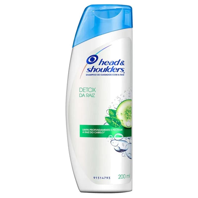 SHAMPOO HEAD SHOULDERS 200ML DETOX RAIZ